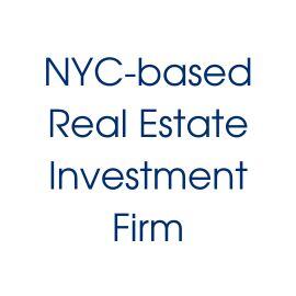NYC-based Real Estate Investment Firm